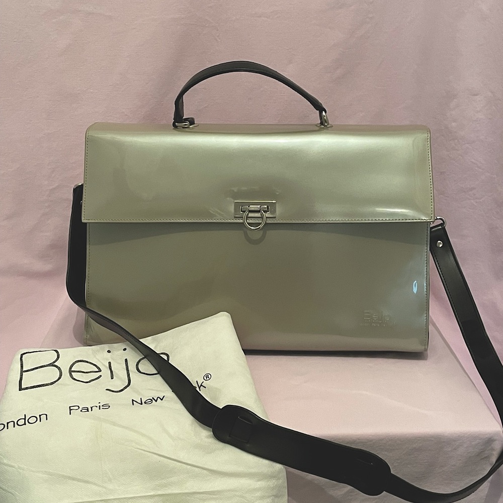 Golden Beijo satchel/briefcase